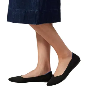 Rothy’s The Point Flat Shoes Ballet Pointed Toe Comfort Slip On Black 9.5 thumbnail 1
