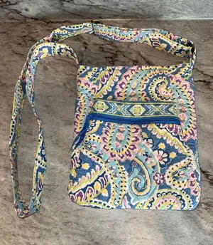 Vera Bradley Hipster Crossbody Bag in Capri Blue thumbnail 1