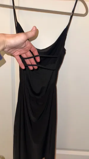 21 Saints Black Mini Dress Size M thumbnail 3