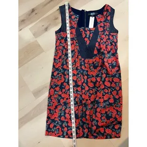 Anthropologie NWT Small Vintage Red Floral Poppy Dress Chic Coquette Dainty thumbnail 9