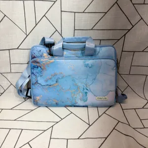 Mosiso Laptop Bag 13-14 inch Blue Marble Shoulder Messenger Briefcase‎ Case thumbnail 3