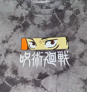 Jujitsu Kaisen Tshirt Gray Size L thumbnail 6