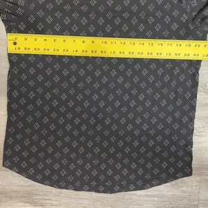 Abercrombie 2 Tone Gray Print Women’s Short Sleeve Crew Neck Tee Size L thumbnail 7