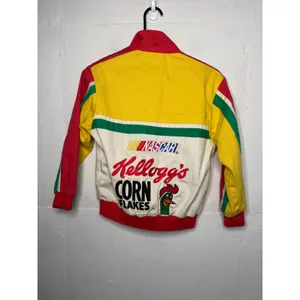 Vintage Womens Kelloggs Corn Flakes Chase Nascar Jacket Size Small thumbnail 7