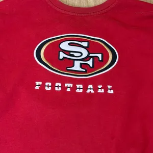 Size L- Vintage NFL Team Apparel San Francisco 49ers Football Sweatshirt thumbnail 2