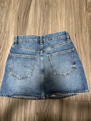 Zara Denim Skirt thumbnail 3