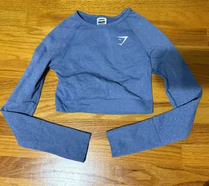 Gymshark Vital Seamless 2.0 Long Sleeve Crop Top - XS thumbnail 1
