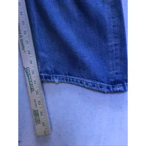 Zara Straight Leg Jeans Womens Size 8 Blue Denim Faded Casual thumbnail 7