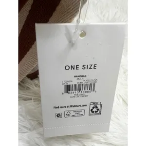 Free Assembly Canvas Crossbody Bag Cream Brown Two Straps NWT FA261121-CVS thumbnail 5