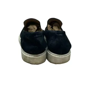 Aquatalia Slip On Sneakers Loafer‎ Lug Sole Leather Suede Black Size US 9 thumbnail 6