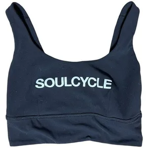 Lululemon Women’s Size 6 Black White Soulcycle Align Sports Bra thumbnail 1