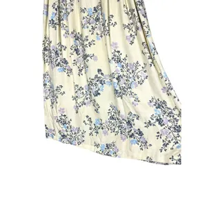 Vintage Sag Harbor‎ Floral Print Maxi Skirt Size Medium thumbnail 4