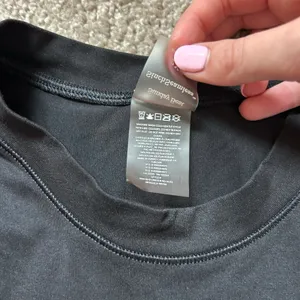 Sunday Best Aritzia Seamless Black Crop Top T-Shirt Basic Size XXS thumbnail 5