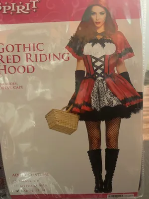 Spirit Halloween Little Red Riding Hood Costume thumbnail 1