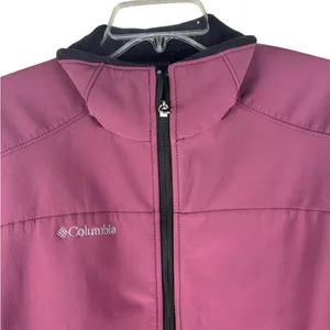 Columbia Women's Large Purple‎ Titanium Full Zip Lined Jacket Waterproof Outdoor thumbnail 3