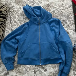Lululemon Scuba Oversized Full Zip Hoodie Xs/s Blue Nile thumbnail 1
