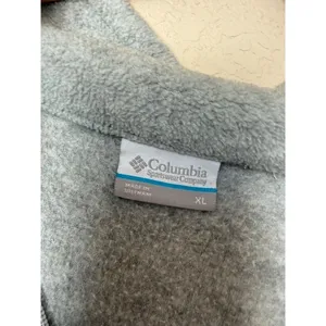 Columbia Benton Springs Full Zip Fleece Jacket Gray Women’s XL thumbnail 3