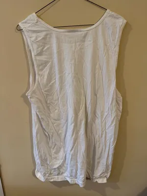 Comfort Colors White Pineapple Graphic Tank Top Size M thumbnail 2