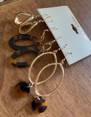 Sophia & Kate Earrings 3 Pairs New thumbnail 2
