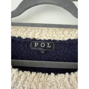 POL Striped Sweater Oversized Medium thumbnail 3
