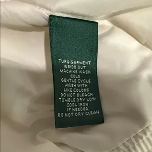 LAUREN-RALPH LAUREN Cream and Brown Puffer Jacket Size L thumbnail 8