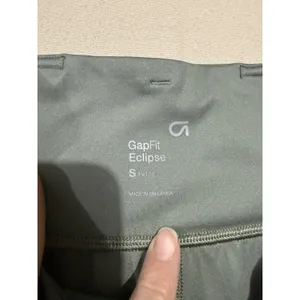 Gap Fit Eclipse Pants Green S Small Womens Athletic‎ Joggers Comfy Athleisure thumbnail 7