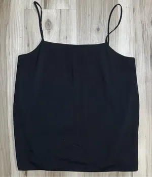 Diane Von Furstenberg Black Camisole Tank Top Women’s 0 thumbnail 1