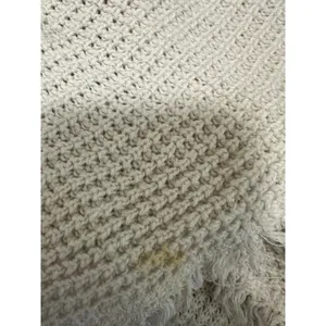 Free People‎ Cream Moonshine V Neck Sweater Cold Shoulder Distressed Small FW26 thumbnail 4