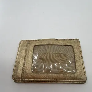 Coach Gold Signature C Canvas Card Case thumbnail 2