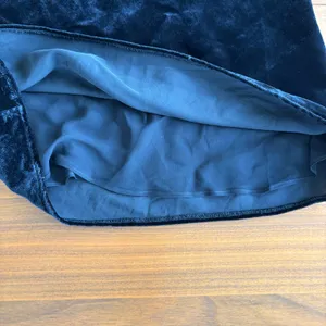 New & Other Stories Black Velvet Cowl Neck‎ Sleeveless Blouse Halter Top Size 8 thumbnail 9