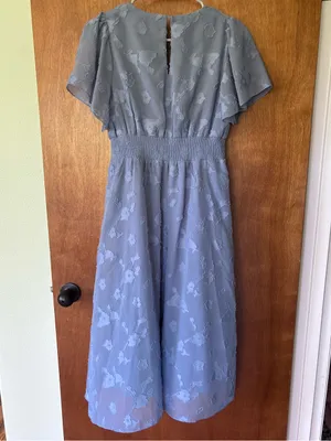 Baltic Born June Smocked Midi Dress thumbnail 3