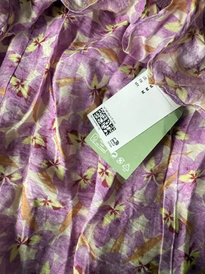 Purple floral dress thumbnail 2