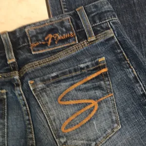 Seven7 gold-digger power denim skinny jeans size‎ 25 thumbnail 3