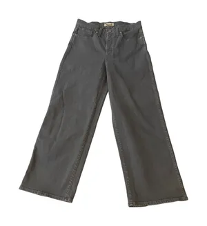 Madewell Gray Wide-Leg High-Rise Jeans / Size 28 thumbnail 1