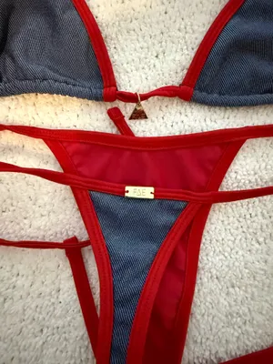 Fae swimwear set Red Size XS thumbnail 2