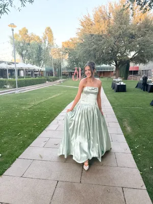 Miss Circle Drop Waist Dress thumbnail 2
