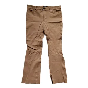Banana Republic Sloan Pants Women Size 8 Chino Stretch Mid Rise Brown Slacks thumbnail 2