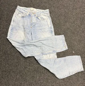 Rag & Bone Light Acid Wash Tencel Straight Leg Jeans Blue Size 24 High Rise thumbnail 1
