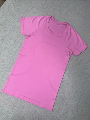 Lululemon Swiftly Tech Short Sleeve Shirt 2.0 Pink Blossom Size 6 thumbnail 5