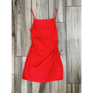 New! Amanda Uprichard‎ Amiyah Mini Dress Candy Apple Red Size Small thumbnail 4