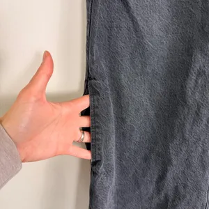 Abercrombie & Fitch Washed Black Denim Mini Shift Dress Short‎ Sleeve Small NEW thumbnail 9