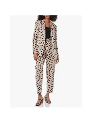 NEW TEREA Women's Catalina Blazer XL Tan thumbnail 4