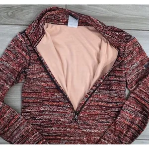 Nike Pro Dri-FIT Half Zip Pullover Multicolor Women’s Sz XS Run Outdoor Sport thumbnail 4