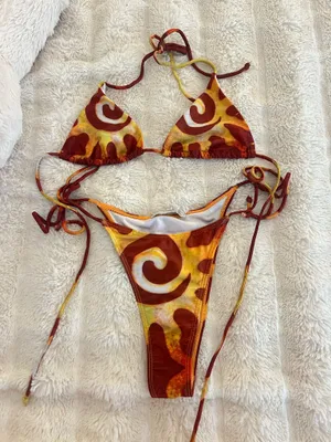 Bikini Set Orange thumbnail 1