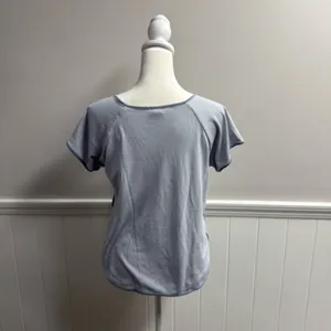 LAKE Pajamas PJ Sleep Top Striped Pima Cotton Short Sleeve Blue White Small thumbnail 11