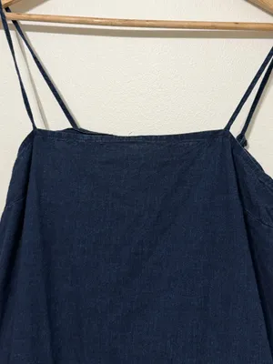 ASOS Denim Midi Dress Size 6 Fall winter thumbnail 5