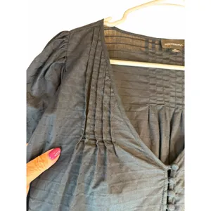 Summersalt Cotton Pintuck Dress - Sea Urchin - Size M thumbnail 4