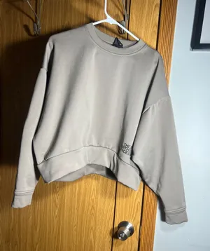 The North Face Women's Taupe Crewneck Sweatshirt thumbnail 1