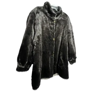 J. Percy for Marvin Richards Reversible‎ Faux Fur Coat thumbnail 4