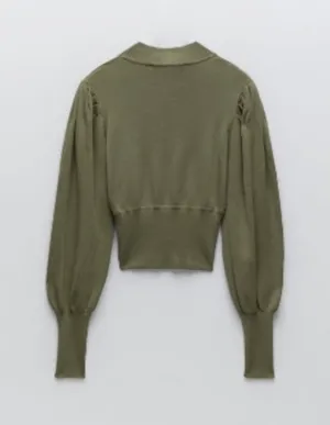 BNWT Knit Top With Opening thumbnail 3